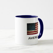 アメリカ国旗 アメリカ コーヒーマグ マグカップ (正面右)