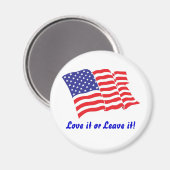 アメリカ国旗/アメリカ マグネット (正面/裏面)