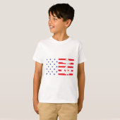 アメリカ国旗 アンカーTシャツ 愛国 軍事 7月 Tシャツ (正面フル)