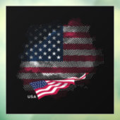アメリカ国旗 ウィンドウサイン (シート3)