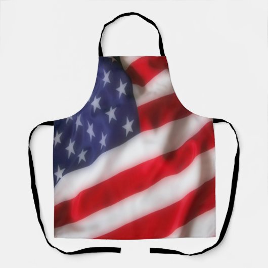アメリカ国旗 エプロン (正面)