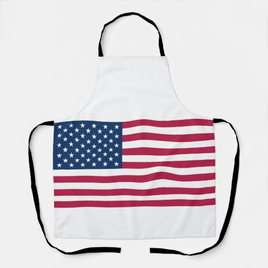 アメリカ国旗 エプロン (正面)