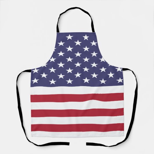 アメリカ国旗 エプロン (正面)