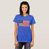 アメリカ国旗 オリジナル クラシック コレクション Tシャツ (正面フル)