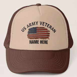 アメリカ国旗 オーダーメイド アメリカ退役軍人用 キャップ