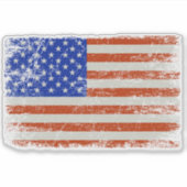 アメリカ国旗「オールド・グローリー」 シール (正面)