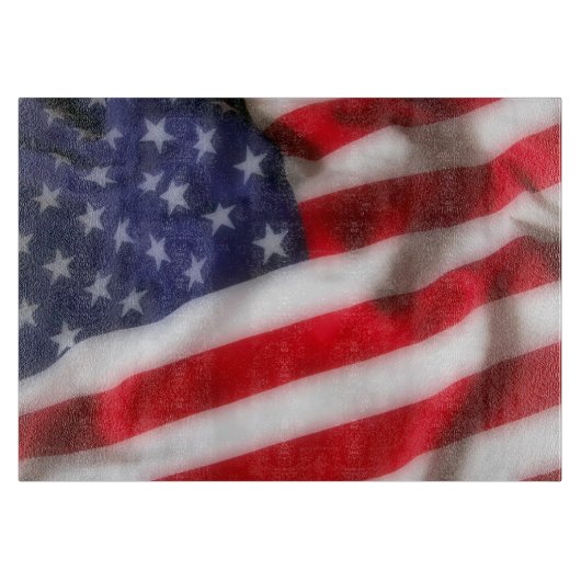 アメリカ国旗 カッティングボード (正面)