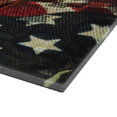 アメリカ国旗 – カモフラージュby Shirley Taylor カッティングボード (角)