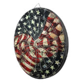 アメリカ国旗 – カモフラージュby Shirley Taylor ダーツボード (正面右)