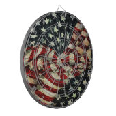 アメリカ国旗 – カモフラージュby Shirley Taylor ダーツボード (正面左)