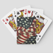 アメリカ国旗 – カモフラージュby Shirley Taylor トランプ (裏面)