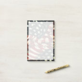 アメリカ国旗 – カモフラージュby Shirley Taylor ポストイット (デスク上)
