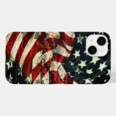 アメリカ国旗 – カモフラージュby Shirley Taylor Case-Mate iPhoneケース (裏面 (横))