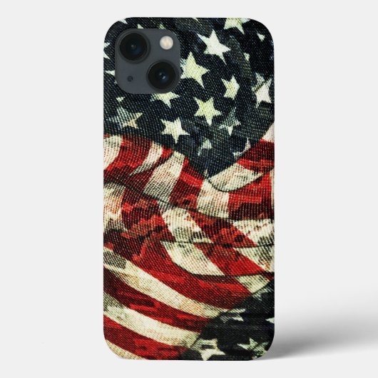 アメリカ国旗 – カモフラージュby Shirley Taylor Case-Mate iPhoneケース (裏面)