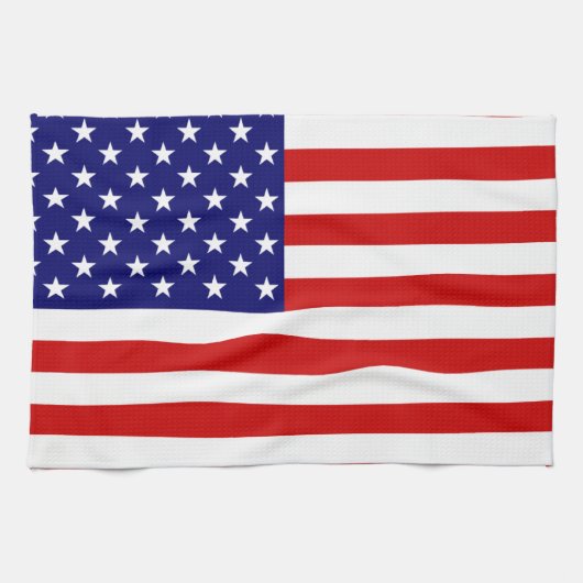 アメリカ国旗 キッチンタオル (横)