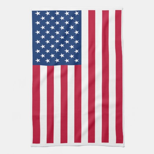 アメリカ国旗 キッチンタオル (縦)