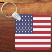 アメリカ国旗 キーホルダー (正面)