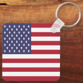 アメリカ国旗 キーホルダー (裏面)