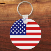 アメリカ国旗 キーホルダー (正面)