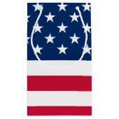 アメリカ国旗 ギフトバッグ 愛国心 (裏面)