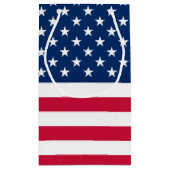 アメリカ国旗 ギフトバッグ 愛国者 (裏面)
