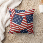 アメリカ国旗 クッション (ブランケット)