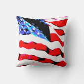 アメリカ国旗 クッション (裏面)