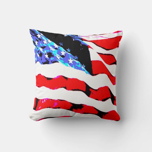 アメリカ国旗 クッション (正面)
