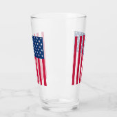 アメリカ国旗 グラス (左)