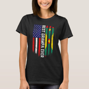 アメリカ国旗・グレナダ最高のファンパエバー Tシャツ