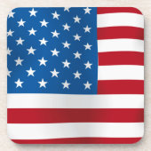 アメリカ国旗 コースター (正面)