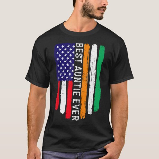 アメリカ国旗・コートジボワール最高の国旗 Tシャツ (正面)