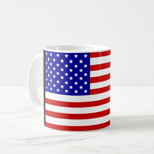 アメリカ国旗 コーヒーマグカップ (正面左)