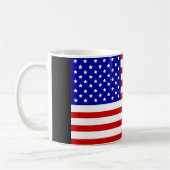 アメリカ国旗 コーヒーマグカップ (左)