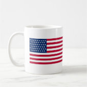 アメリカ国旗 コーヒーマグカップ (左)