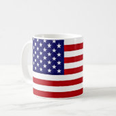 アメリカ国旗 コーヒーマグカップ (正面左)