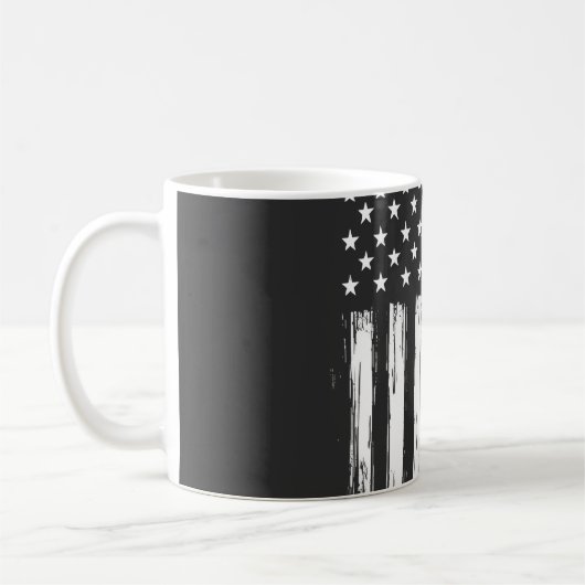 アメリカ国旗 コーヒーマグカップ (左)