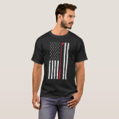 アメリカ国旗 ゴルフギフト ゴルファー 7月4日 Tシャツ (正面フル)