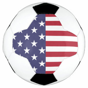 アメリカ国旗 サッカーボール