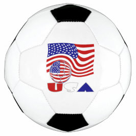 アメリカ国旗 サッカー ボール