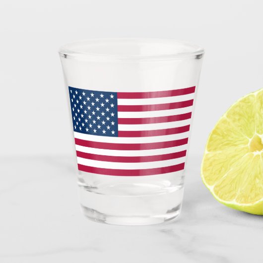 アメリカ国旗 ショットグラス (正面)