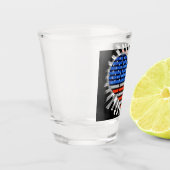 アメリカ国旗 ショットグラス (左)