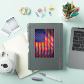 アメリカ国旗  シール (iPadカバー)