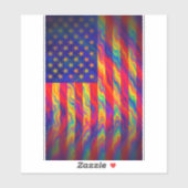 アメリカ国旗  シール (シート)
