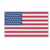 アメリカ国旗 シール (正面)