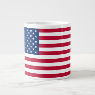 アメリカ国旗 ジャンボコーヒーマグカップ