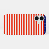 アメリカ国旗 スマホケース iPhone 16ケース (裏面横)