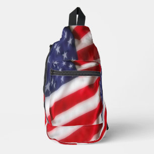 アメリカ国旗 スリングバッグ