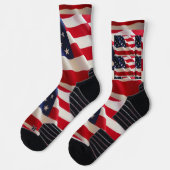 アメリカ国旗 ソックス (左)