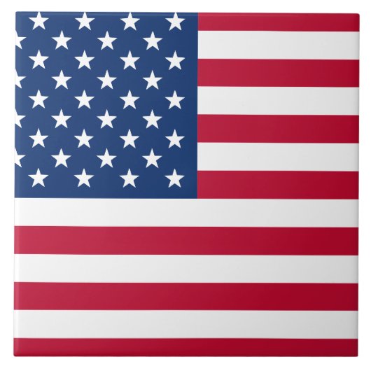 アメリカ国旗 タイル (正面)